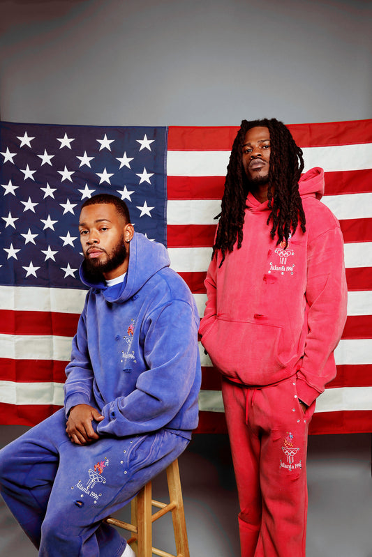 Atlanta 1996 rhinestone sweatsuit