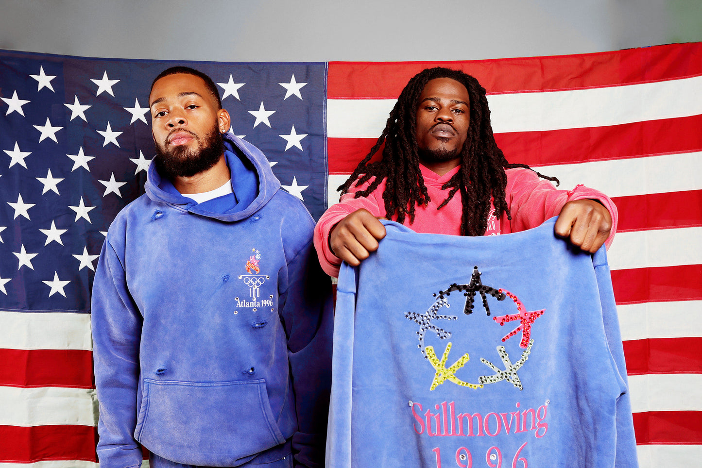 Atlanta 1996 rhinestone sweatsuit