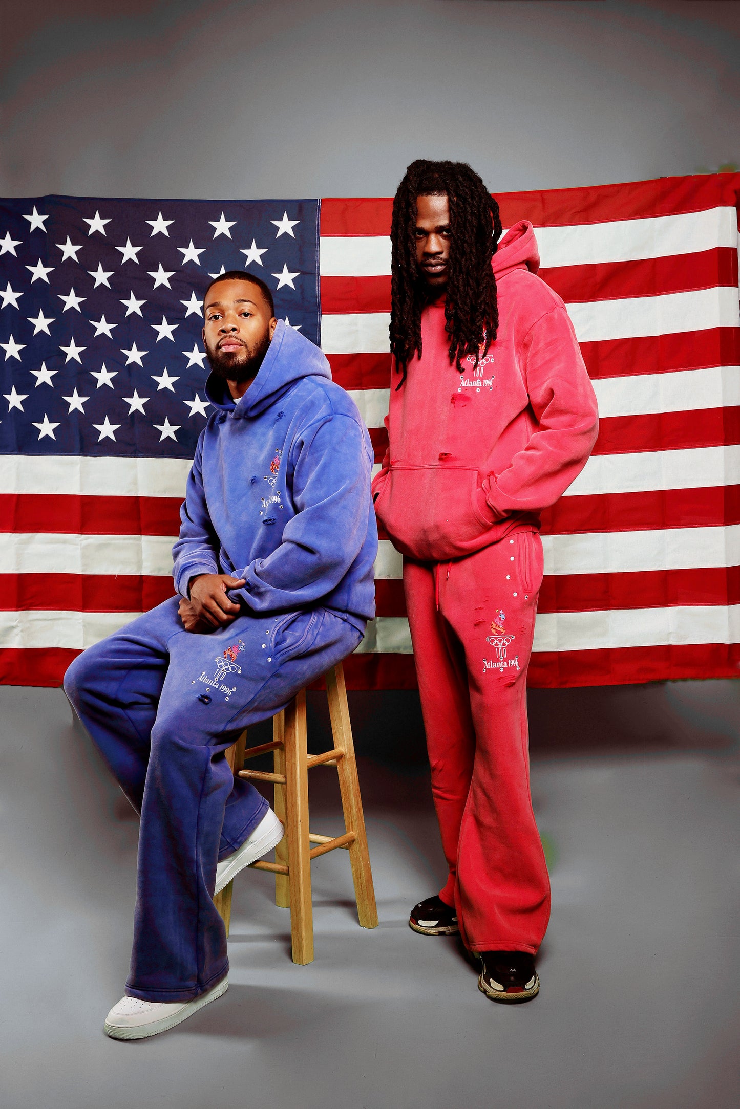 Atlanta 1996 rhinestone sweatsuit